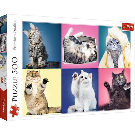 Trefl -37377 Kittens Jigsaw Puzzle - 500 Piece Trefl-37377